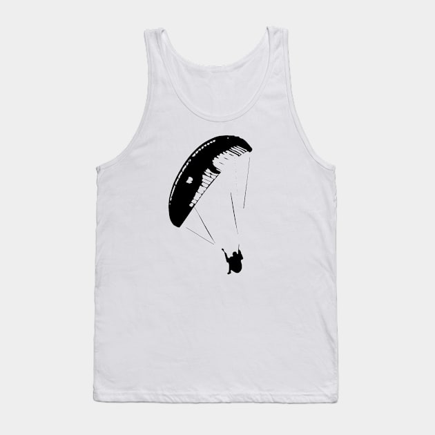 Paragliding / Swiss Artwork Photography Tank Top by RaphaelWolf